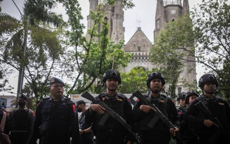 Polri: Pengamanan Hari Natal 2022 Lancar