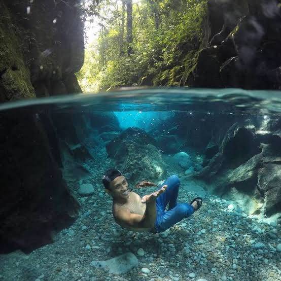 Wisata Kolam Abadi Langkat, Airnya Jernih Bagaikan Kaca