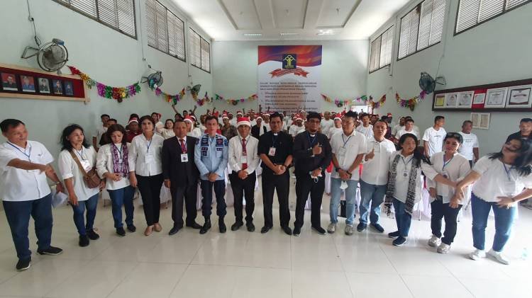 Natal Bersama HKBP UAS Medan di Lapas Kelas IIA Binjai, Akhirnya "Bandar Narkoba Jadi Hamba Tuhan"