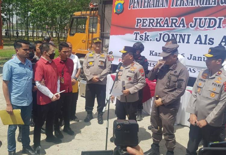 Kapolda Sumut Bentak Apin BK, Kesal Namanya Terseret Isu Konsorsium 303
