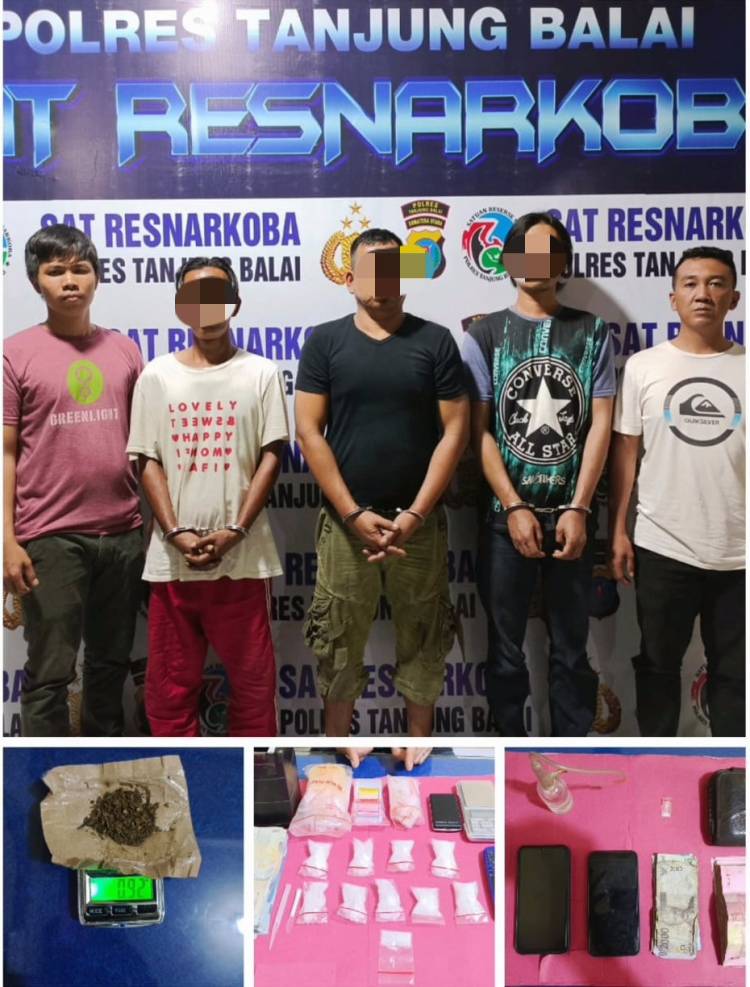3 Pengedar Sabu dan Ganja di Tanjungbalai Ditangkap Polisi