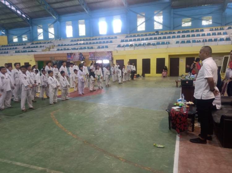 Pengkot Taekwondo Tebingtinggi Laksanakan UKT Gueup