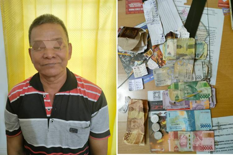 Rekap Togel di Warung, Seorang  Pria  Diringkus di Pematangsiantar