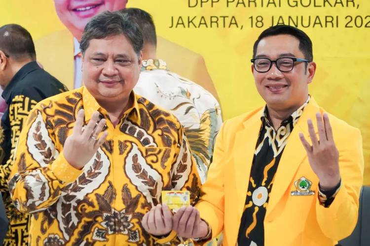 Ridwan Kamil Bakal Jadi Magnet Suara Bagi Golkar dan Airlangga Hartarto