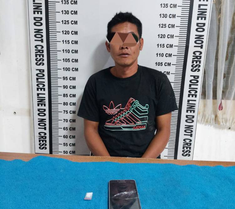 Nunggu di Pinggir Jalan, Polisi Sita 1 Paket Sabu dari Kantung Celana Pria Ini