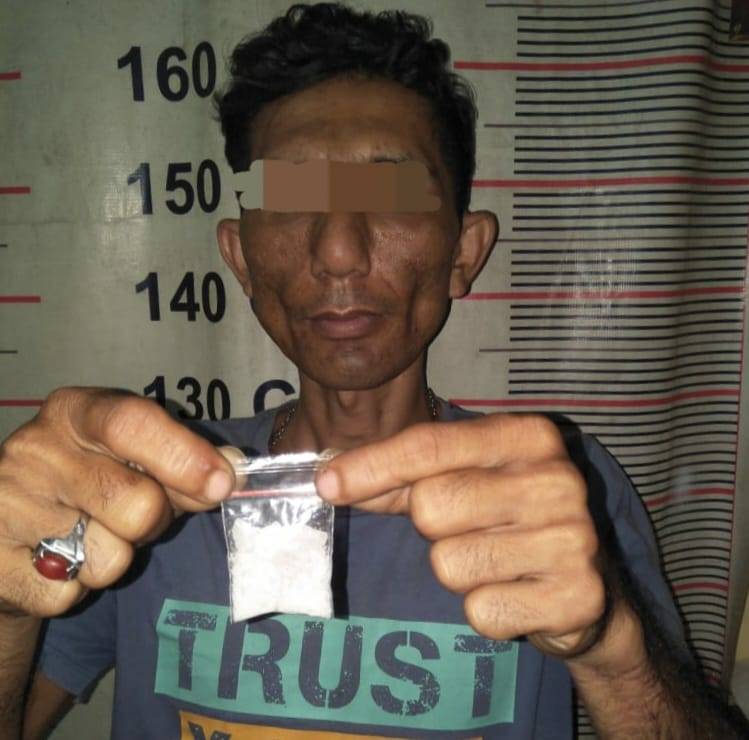Polisi Tangkap Pengedar Sabu yang Sedang Tidur di Langkat