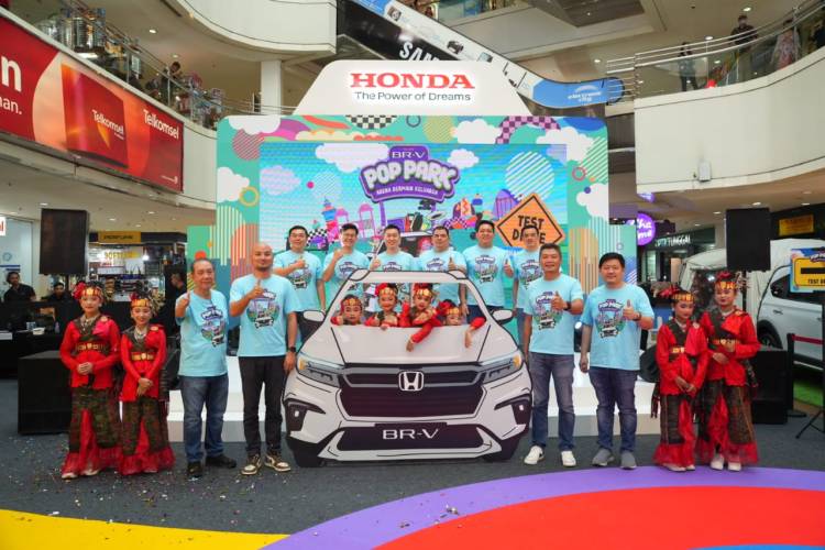 All New Honda BR-V Pop Park di Kota Medan Hadirkan Hiburan dan Permainan Keluarga