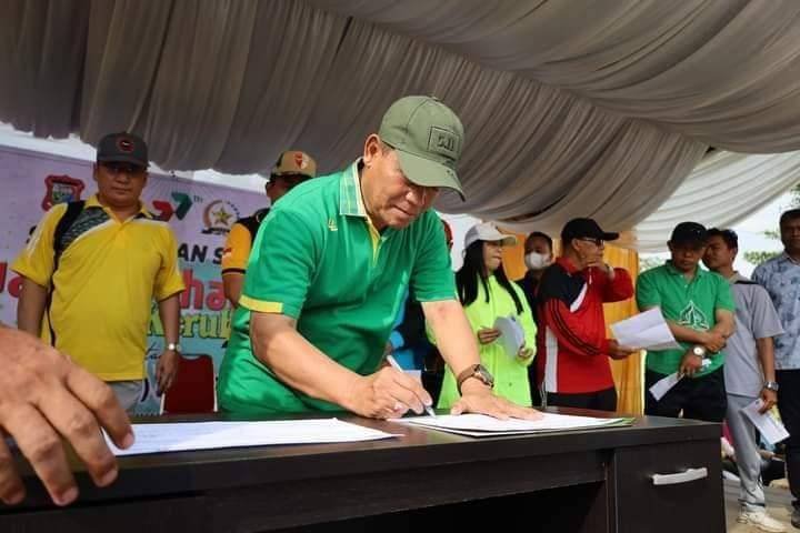 Wali Kota Tanjungbalai Lepas Peserta Jalan Sehat Kerukunan Umat Beragama