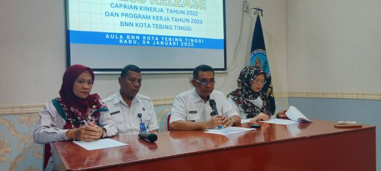 BNNK Tebingtinggi Sampaikan Capaian Target 2022 dan Program Kerja 2023