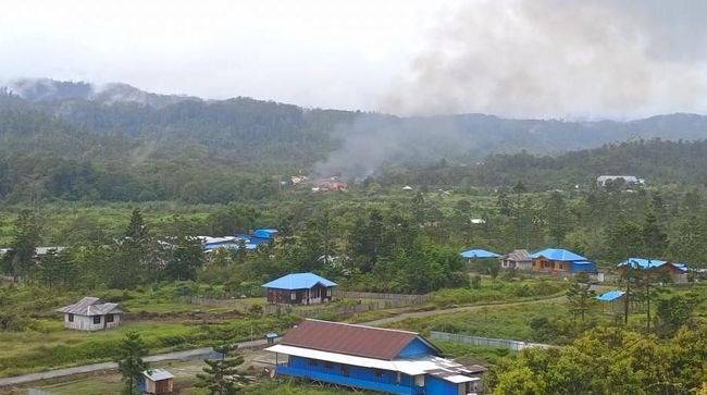 KKB Bakar Sekolah dan Tembak Pesawat Hendak Mendarat di Oksibil Papua