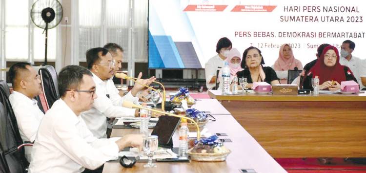 Pemprov, Forkopimda dan PWI Sumut Komitmen Sukseskan HPN 2023
