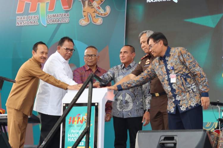 Pesan Ketua DPRD SU di Pameran HPN: Pers Jangan Pernah  Bosan Edukasi Masyarakat