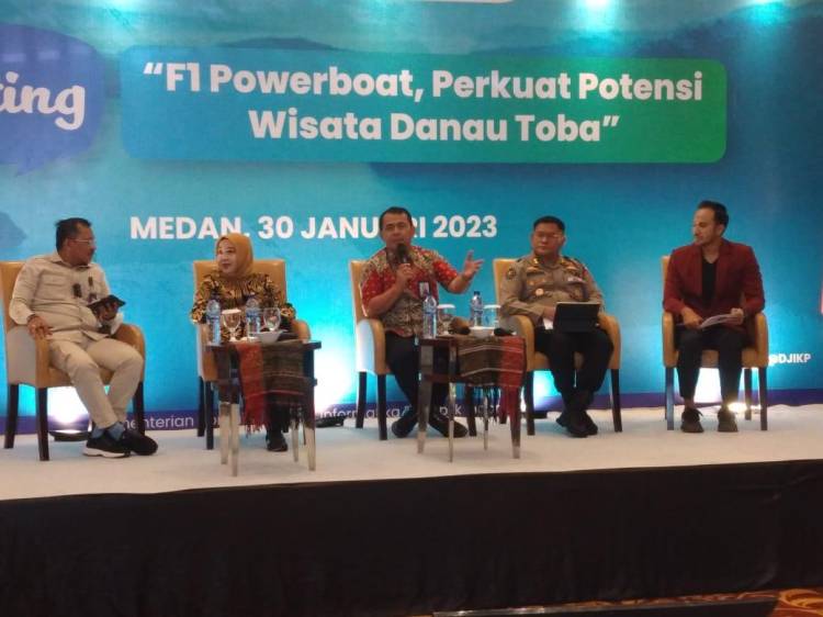 Danau Toba Jadi Perhatian Dunia, 25 Ribu Pengunjung akan Saksikan F1 Powerboat