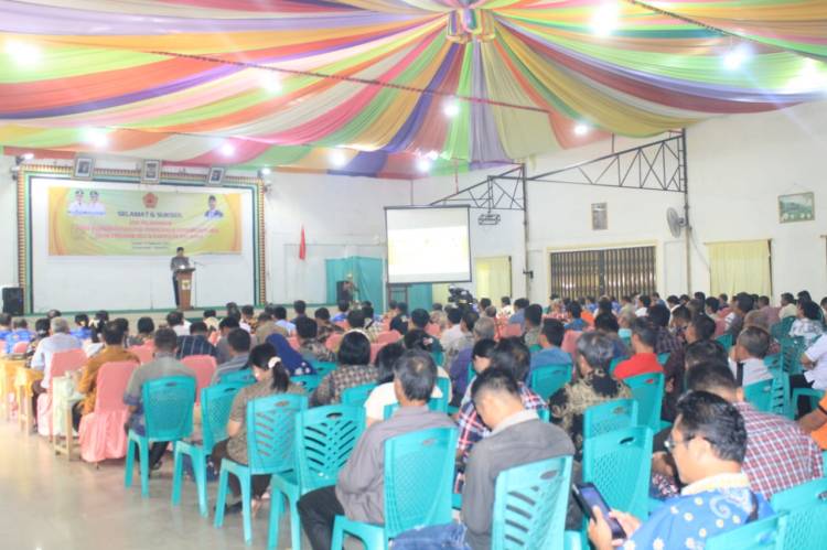 Bupati Nisbar Ingatkan Kades Gunakan DD Sesuai Peruntukkannya