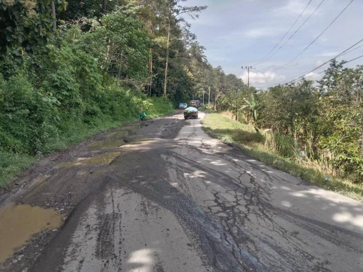 Waspada, Jalan Nasional Km 139,5 di Karo Rawan Kecelakaan