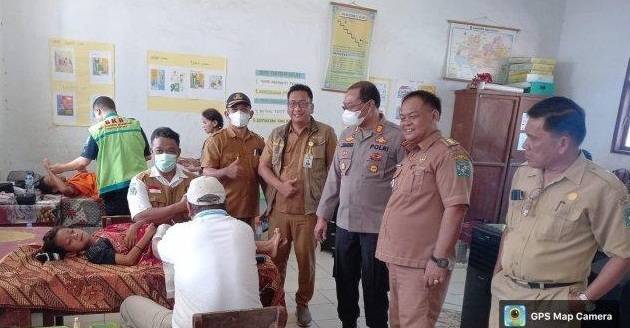 Kapolsek Perdagangan Tinjau Giat Pengobatan Gratis
