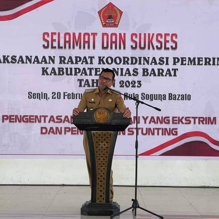 Wabup Nisbar Buka Rakor TA 2023