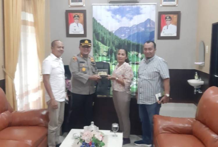 Silaturahmi, Kapolres Langkat Ajak DPRD Langkat Bersinergi Jaga Situasi Kamtibmas