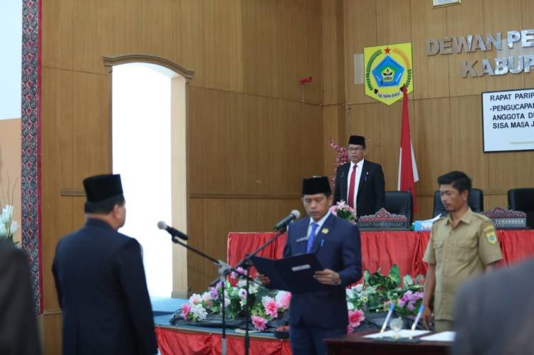 Serru Berutu Dilantik Jadi Anggota DPRD Pakpak Bharat PAW