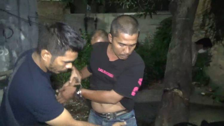 Terduga Pengedar Narkoba Dibekuk Polisi di Jalan Masjid Taufiq