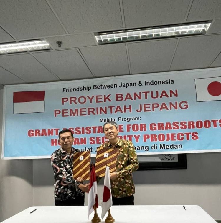 Pemerintah Jepang Beri Dana Hibah Rp 983 Juta Lebih untuk Proyek Pengelolaan Sampah di Medan