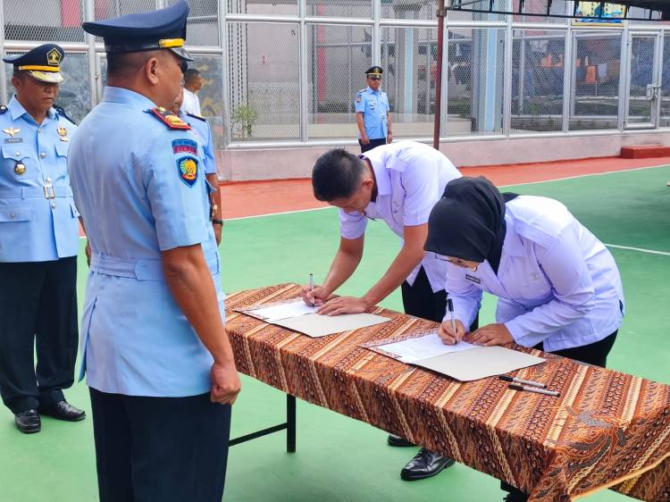 16 Orang ASN Rutan Kabanjahe Dilantik