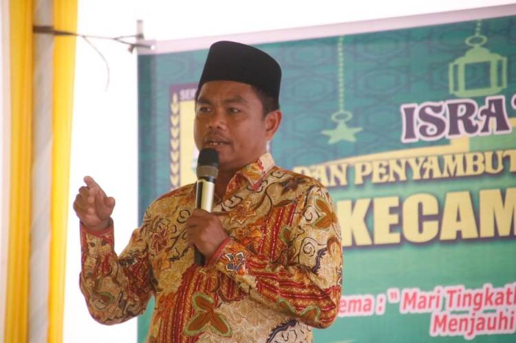 Hadiri Isra Mikraj di Tebingsyahbandar, Bupati Sergai Ingatkan Pentingnya Mendidik Generasi Muda