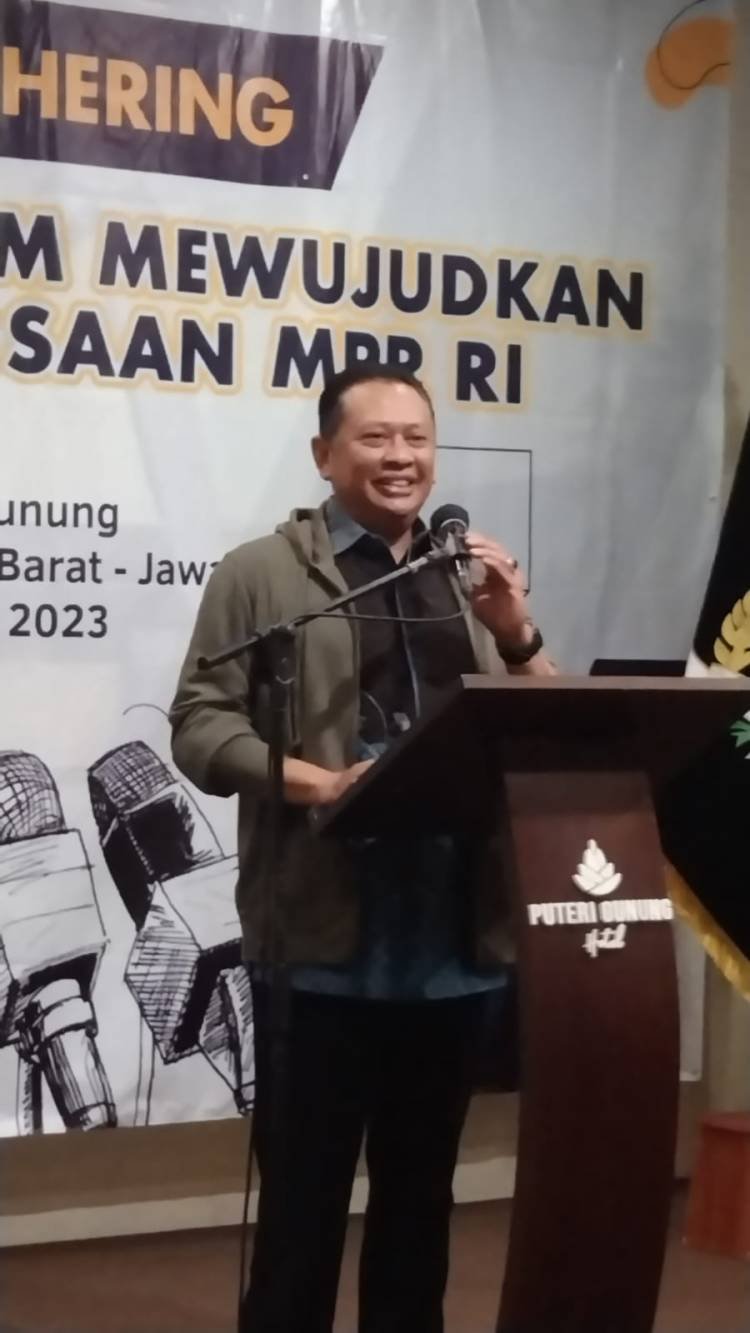 Di Hadapan Wartawan Parlemen, Ketua MPR RI Bamsoet Dukung Pemisahan Direktorat Jenderal Pajak dengan Kementerian Keuangan