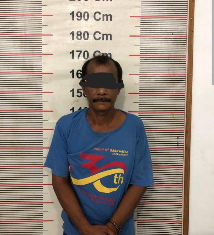 Polsek Besitang Tangkap Pria Paruh Baya Pengedar 48 Paket Ganja