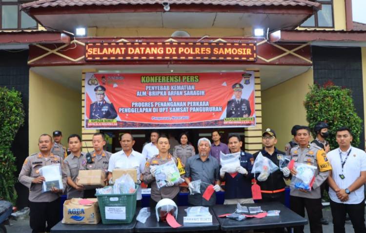 Diduga Gelapkan Pajak Hingga Rp2,5 M, Personel Satlantas Polres Samosir Tewas Minum Racun Sianida
