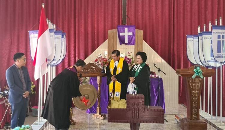 Ephorus HKI Tutup Temu Raya Nasional Guru Sekolah Minggu Tahun 2023