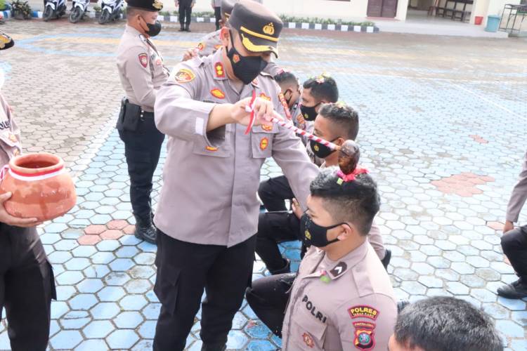 Polres Karo Terima 15 Personel Bintara Remaja dan 3 Unit Randis