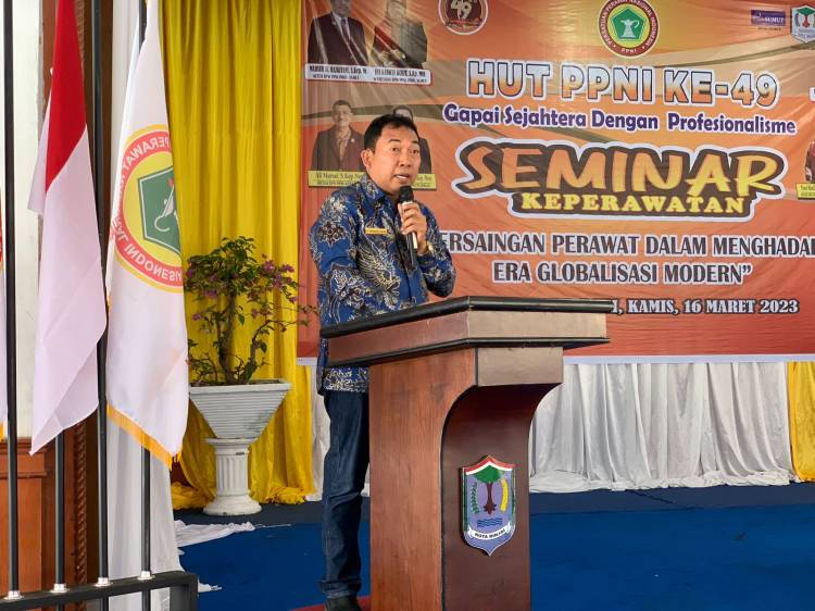 Kadis Kesehatan Binjai Ingatkan Pentingnya Perawat Mengikuti Perkembangan Zaman