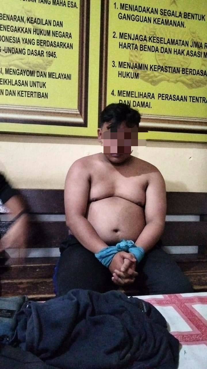 Tertangkap Basah, Warga Serahkan Terduga Pencuri HP di Panatanapan ke Polsek Parapat