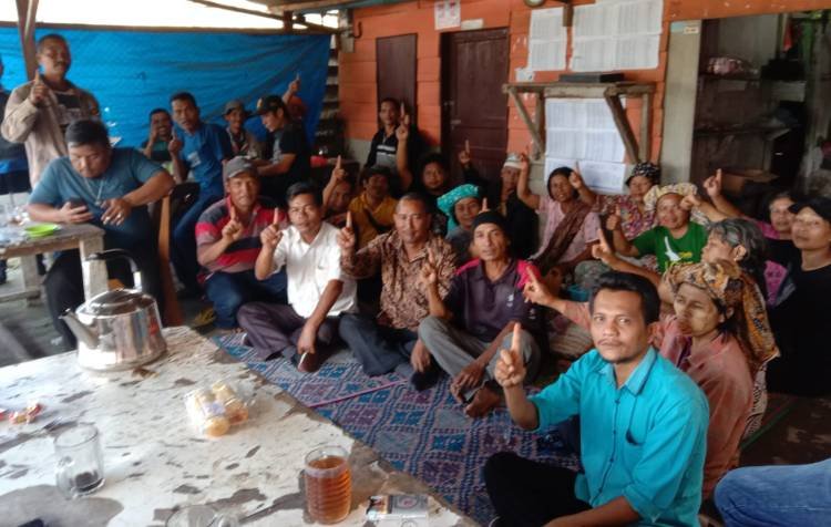 Simpatisan "Ramah" Konvoi Dukung Agus Herianto Purba di Pilpanag Bahapalraya