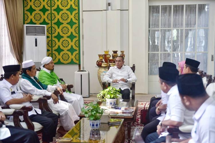 Gubernur Ajak KSJ Sumut Cari Solusi Metode Pengentasan Kemiskinan di Sumut