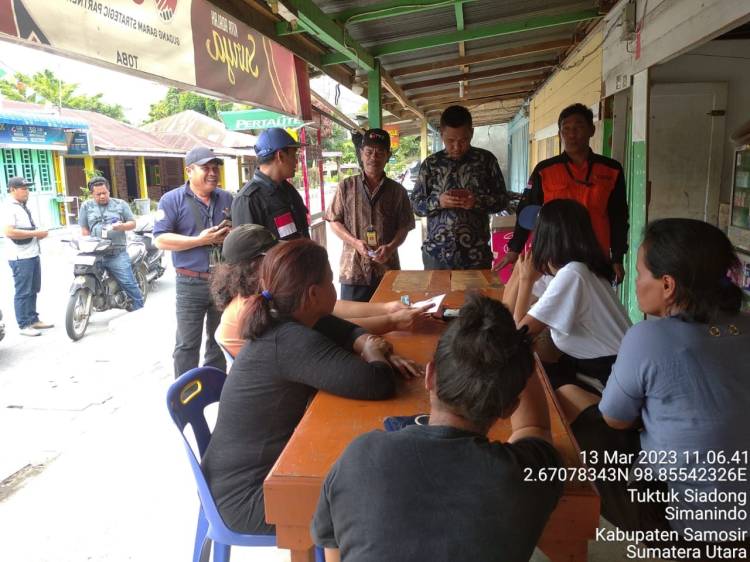 Bawaslu Kabupaten Samosir Apel Patroli Pengawasan Data Pemilih