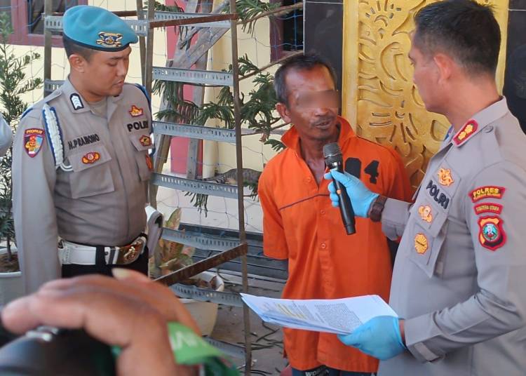 Ancam Istri Gunakan Kayu dan Pisau, Seorang Suami Ditangkap Polisi di Belawan