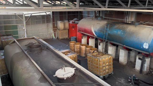 Gudang Solar Dekat Rumah AKBP Achiruddin Dikelola PT Almira