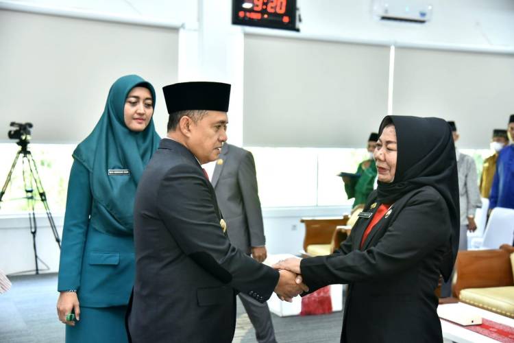 Norma Siregar Dilantik Jadi Sekda Batubara