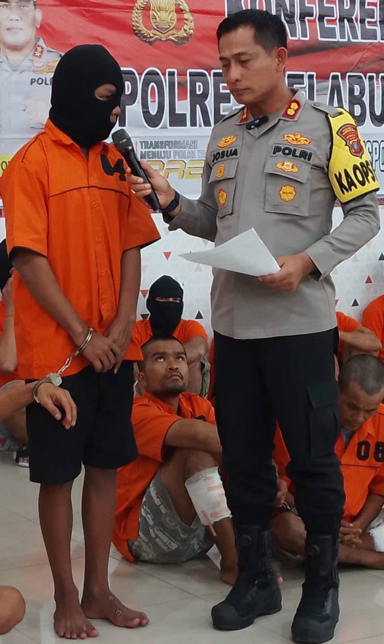 Tangan Korbannya Nyaris Putus, Pelaku Penganiayaan Gunakan Sajam Dibekuk Polres Belawan