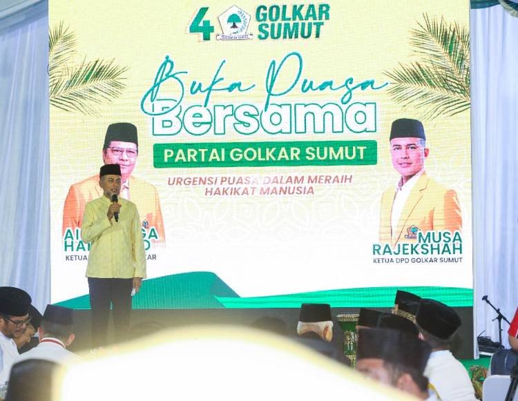 Buka Puasa Golkar Sumut, Ijeck Minta Parpol Jaga Kondusfitas 2024