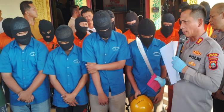 Perusakan Warnet, Polisi Ringkus Kawanan Geng Motor di Marelan