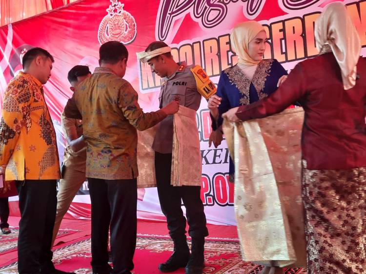 Pisah Sambut Kapolres Sergai, Bupati Harapkan Kerja Sama Lebih Ditingkatkan