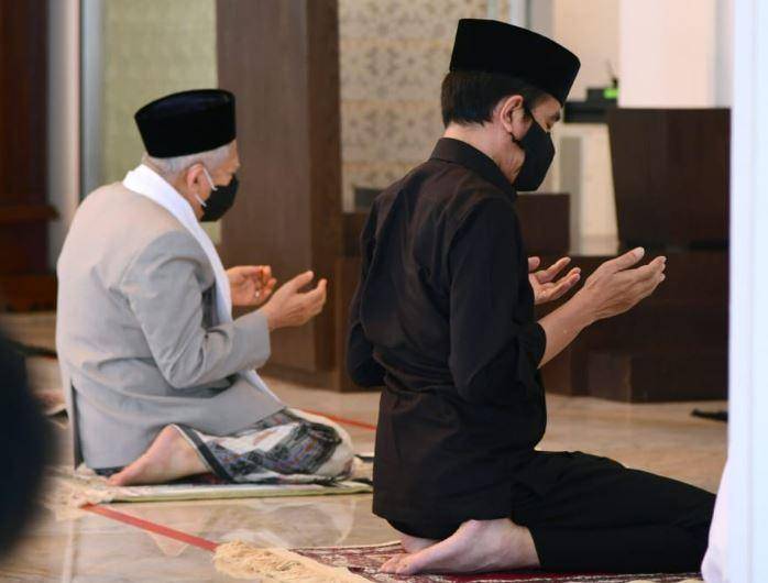 Jokowi Salat Idul Fitri dan Lebaran Besok di Solo, Ma'ruf Amin di Istiqlal
