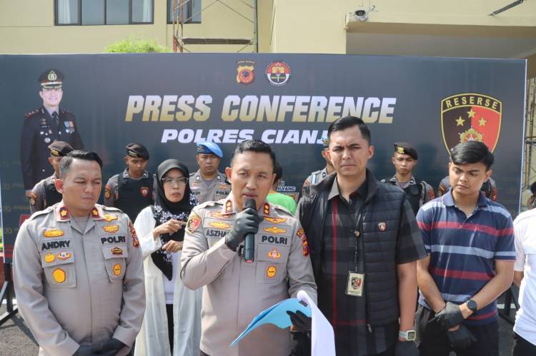 Polres Cianjur Ungkap Komplotan Penyedia Layanan Website Judi Online
