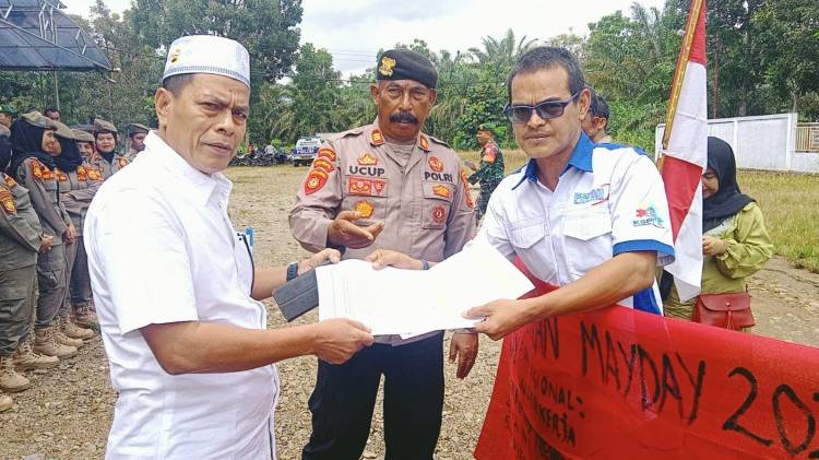 Peringati May Day, FSPMI Palas Aksi Damai ke  DPRD
