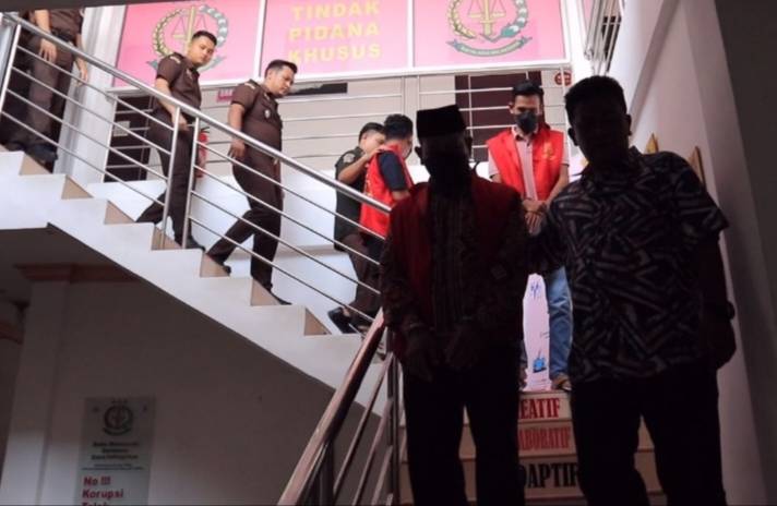 Kasus Dugaan Korupsi, Oknum Kadis Hanpang Labura dan 2 Kontraktor  Ditahan Kejari Labuhanbatu
