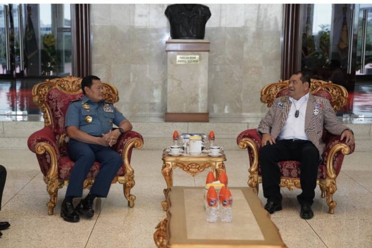 Tingkatkan Kinerja Kemaritiman di Indonesia, President Inampa Audensi ke Panglima TNI