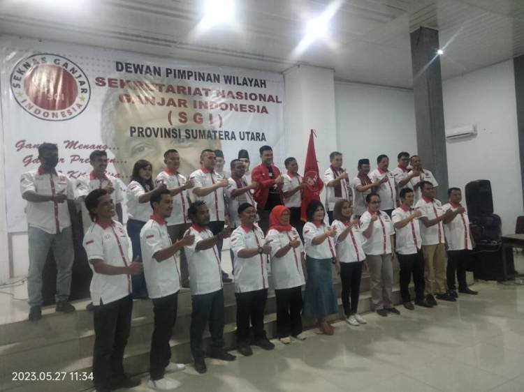 Pelantikan DPW SGI Sumut Berlangsung Meriah, Andes Aditiya Dilantik Jadi Ketua